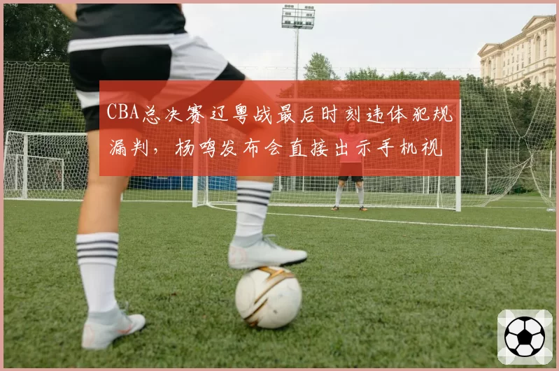 CBA总决赛辽粤战最后时刻违体犯规漏判，杨鸣发布会直接出示手机视频证据